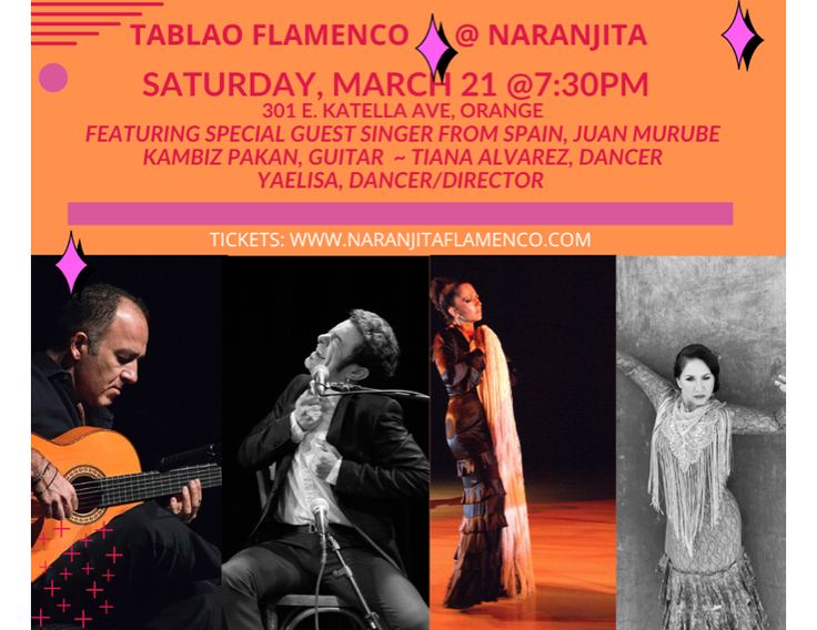 TABLAO FLAMENCO NARANJITA March 21